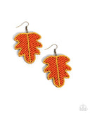 The FROND Page - Orange Earrings - Paparazzi Accessories Earrings Bedazzle Me Pretty Mobile Fashion Boutique