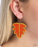 The FROND Page - Orange Earrings - Paparazzi Accessories Earrings Bedazzle Me Pretty Mobile Fashion Boutique