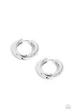 The New Classic - Silver Earrings - Paparazzi Accessories Earrings Bedazzle Me Pretty Mobile Fashion Boutique