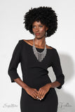 The Stephanie - 2023 Zi Collection Necklace - Paparazzi Accessories Zi Collection Bedazzle Me Pretty Mobile Fashion Boutique