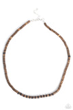 The WOOD Times - Black Necklace - Paparazzi Accessories Necklace Bedazzle Me Pretty Mobile Fashion Boutique