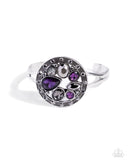 Time to Twinkle - Purple Bracelet - Paparazzi Accessories Bracelet Bedazzle Me Pretty Mobile Fashion Boutique