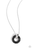 Timeless Triumph - Silver Necklace - Paparazzi Accessories Necklace Bedazzle Me Pretty Mobile Fashion Boutique