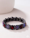 Timelessly Twinkling - Red Complete Look  - Paparazzi Accessories Bedazzle Me Pretty Mobile Fashion Boutique