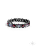 Timelessly Twinkling - Red Complete Look  - Paparazzi Accessories Bedazzle Me Pretty Mobile Fashion Boutique