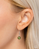 Top of My List - Green Necklace - Paparazzi Accessories Necklace Bedazzle Me Pretty Mobile Fashion Boutique