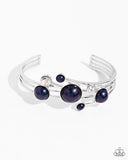 Total SAIL-Out - Blue Bracelet - Paparazzi Accessories Bracelet Bedazzle Me Pretty Mobile Fashion Boutique