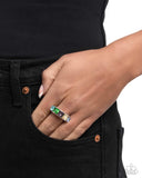 Traditional Treasure - Multi Ring - Paparazzi Accessories Ring Bedazzle Me Pretty Mobile Fashion Boutique