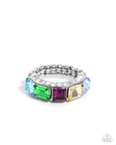 Traditional Treasure - Multi Ring - Paparazzi Accessories Ring Bedazzle Me Pretty Mobile Fashion Boutique