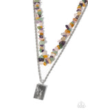 Transformational Tiers - Green Necklace - Paparazzi Accessories Necklace Bedazzle Me Pretty Mobile Fashion Boutique