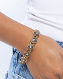 Traveling Texture - Purple Bracelet - Paparazzi Accessories Bracelet Bedazzle Me Pretty Mobile Fashion Boutique