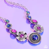 Treasure Chest Couture - Multi Necklace - Paparazzi Accessories Necklace Bedazzle Me Pretty Mobile Fashion Boutique