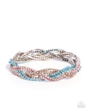 Treasured Twists - Multi Bracelet - Paparazzi Accessories Bracelet Bedazzle Me Pretty Mobile Fashion Boutique