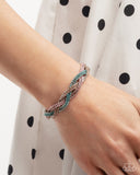 Treasured Twists - Multi Bracelet - Paparazzi Accessories Bracelet Bedazzle Me Pretty Mobile Fashion Boutique