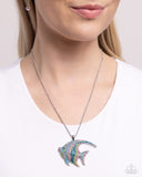 Tropical Talent - Multi Necklace - Paparazzi Accessories Necklace Bedazzle Me Pretty Mobile Fashion Boutique