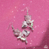 Tulip Tradition - Pink Earrings - Paparazzi Accessories Earrings Bedazzle Me Pretty Mobile Fashion Boutique
