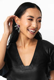 Twinkling Tulip - Pink Post Earrings - Paparazzi Accessories Post Earrings Bedazzle Me Pretty Mobile Fashion Boutique