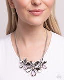 Twirling Triad - Pink Necklace - Paparazzi Accessories Necklace Bedazzle Me Pretty Mobile Fashion Boutique