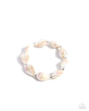 Under My SHELL - Brown Bracelet - Paparazzi Accessories Bracelet Bedazzle Me Pretty Mobile Fashion Boutique