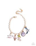 Unified Utopia - Multi Bracelet - Paparazzi Accessories Bracelet Bedazzle Me Pretty Mobile Fashion Boutique