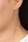 Urban Ozone - Rose Gold Earrings - Paparazzi Accessories Earrings Bedazzle Me Pretty Mobile Fashion Boutique