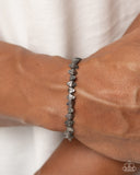 Urban Undercut - Black Mens Bracelet - Paparazzi Accessories Mens Bracelet Bedazzle Me Pretty Mobile Fashion Boutique