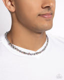 Urban Union - Pink Mens Necklace - Paparazzi Accessories Mens Necklace Bedazzle Me Pretty Mobile Fashion Boutique