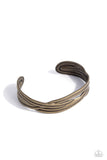 Urban Update - Brass Mens Bracelet - Paparazzi Accessories Mens Bracelet Bedazzle Me Pretty Mobile Fashion Boutique