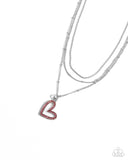 Valentines Day Decadence - Pink Necklace - Paparazzi Accessories Necklace Bedazzle Me Pretty Mobile Fashion Boutique