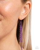 Valentines View - Purple Necklace - Paparazzi Accessories Necklace Bedazzle Me Pretty Mobile Fashion Boutique