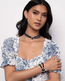 Valuable Victor - Blue Bracelet - Paparazzi Accessories Bracelet Bedazzle Me Pretty Mobile Fashion Boutique
