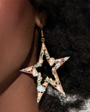 Variegated Value - Multi Earrings - Paparazzi Accessories Earrings Bedazzle Me Pretty Mobile Fashion Boutique