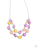 Variety Vogue - Purple Necklace - Paparazzi Accessories Necklace Bedazzle Me Pretty Mobile Fashion Boutique