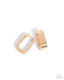 Vendetta Vanity - Gold Earrings - Paparazzi Accessories Earrings Bedazzle Me Pretty Mobile Fashion Boutique