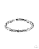 Very Vineyard - Silver Bracelet - Paparazzi Accessories Bracelet Bedazzle Me Pretty Mobile Fashion Boutique