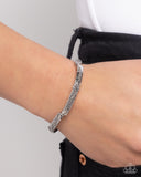 Very Vineyard - Silver Bracelet - Paparazzi Accessories Bracelet Bedazzle Me Pretty Mobile Fashion Boutique