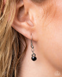 Vicious Vibrancy - Black Necklace - Paparazzi Accessories Necklace Bedazzle Me Pretty Mobile Fashion Boutique
