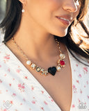 Victorian Vibe - Multi Necklace - Paparazzi Accessories Necklace Bedazzle Me Pretty Mobile Fashion Boutique