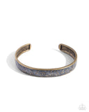 Vintage Value - Brass Bracelet - Paparazzi Accessories Bracelet Bedazzle Me Pretty Mobile Fashion Boutique