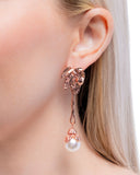 Vintage Vibe - Copper Complete Look  - Paparazzi Accessories Bedazzle Me Pretty Mobile Fashion Boutique