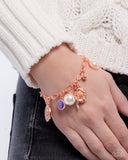 Vintage Vibe - Copper Complete Look  - Paparazzi Accessories Bedazzle Me Pretty Mobile Fashion Boutique