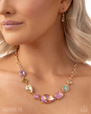 Vintage Virtue - Multi Necklace - Paparazzi Accessories Necklace Bedazzle Me Pretty Mobile Fashion Boutique