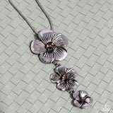 Wallflower Whimsy - Purple Necklace - Paparazzi Accessories Necklace Bedazzle Me Pretty Mobile Fashion Boutique