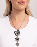 Wallflower Whimsy - Purple Necklace - Paparazzi Accessories Necklace Bedazzle Me Pretty Mobile Fashion Boutique