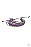 Wander-Struck - Multi Brown Bracelet - Paparazzi Accessories Bracelet Bedazzle Me Pretty Mobile Fashion Boutique