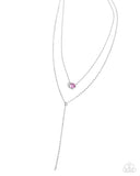 Well-Being Whimsy - Pink Necklace - Paparazzi Accessories Necklace Bedazzle Me Pretty Mobile Fashion Boutique