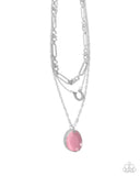 Western Wheelhouse - Pink Necklace - Paparazzi Accessories Necklace Bedazzle Me Pretty Mobile Fashion Boutique
