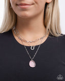 Western Wheelhouse - Pink Necklace - Paparazzi Accessories Necklace Bedazzle Me Pretty Mobile Fashion Boutique