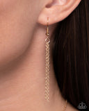 When Can I See You Again? - Gold Necklace - Paparazzi Accessories Necklace Bedazzle Me Pretty Mobile Fashion Boutique
