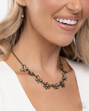 Whimsical Indulgence - Brass Complete Look  - Paparazzi Accessories Bedazzle Me Pretty Mobile Fashion Boutique